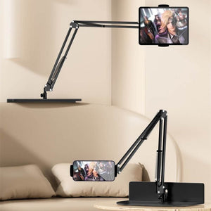 Adjustable Long Arm Metal Phone Holder