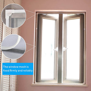 Adjustable Magnetic Window Screen