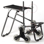 Foldable Shopping Trolley with Seat