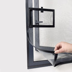 Magnetic Window Screen with Small Window