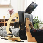 Wood Adjustable Folding Computer Desk